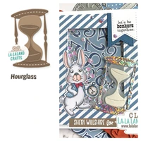 hourglass metal cutting dies scrapbook diary decoration stencil embossing template diy greeting card handmade 2021 arrival new