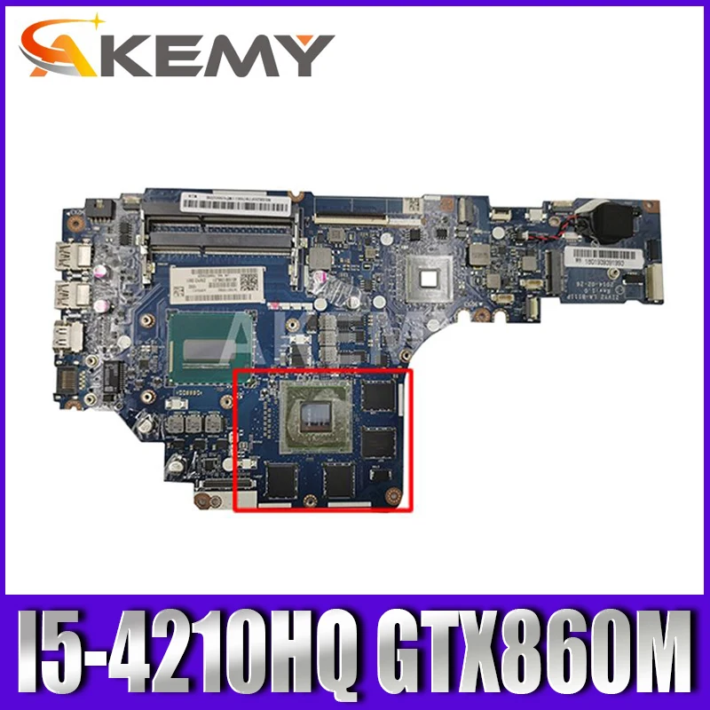 AKEMY ZIVY2 LA-B111P материнская плата для ноутбука Lenovo Y50-70 ноутбук Тест материнской