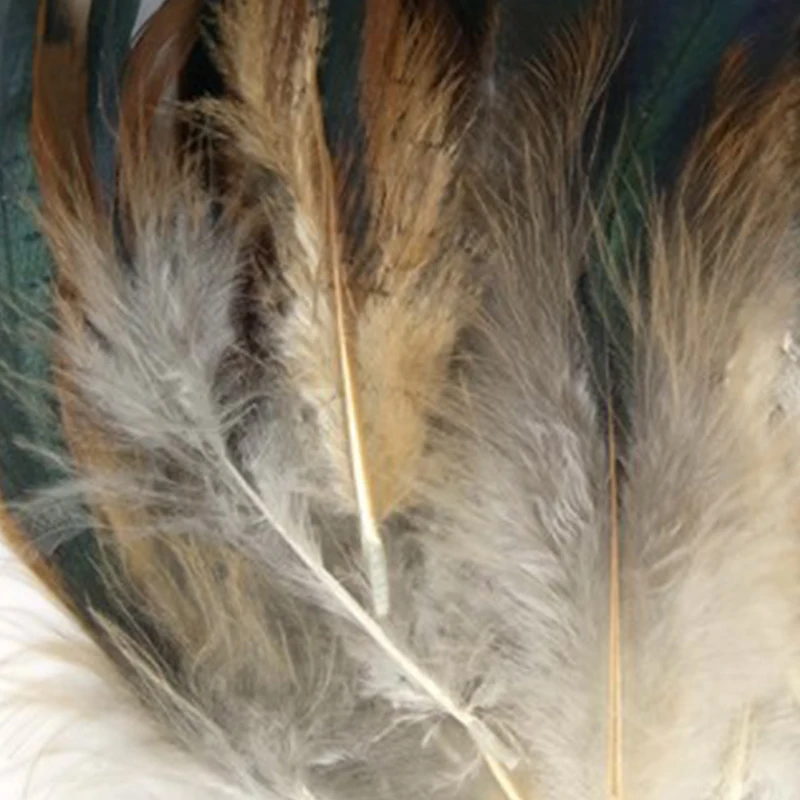 

50 Stks/Party Natural Color Rooster Feathers 6-8 Inch Pheasant Chicken Feathers For Crafts Jewelry Earring Making Plumes
