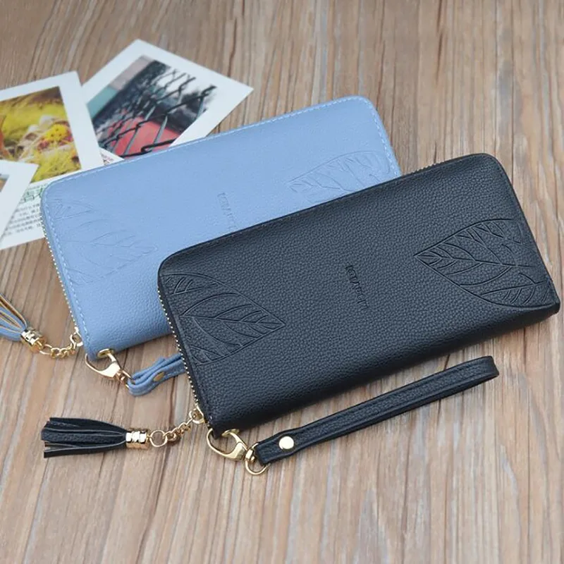 Женские кошельки и кошелек из искусственной кожи Женский Длинный
