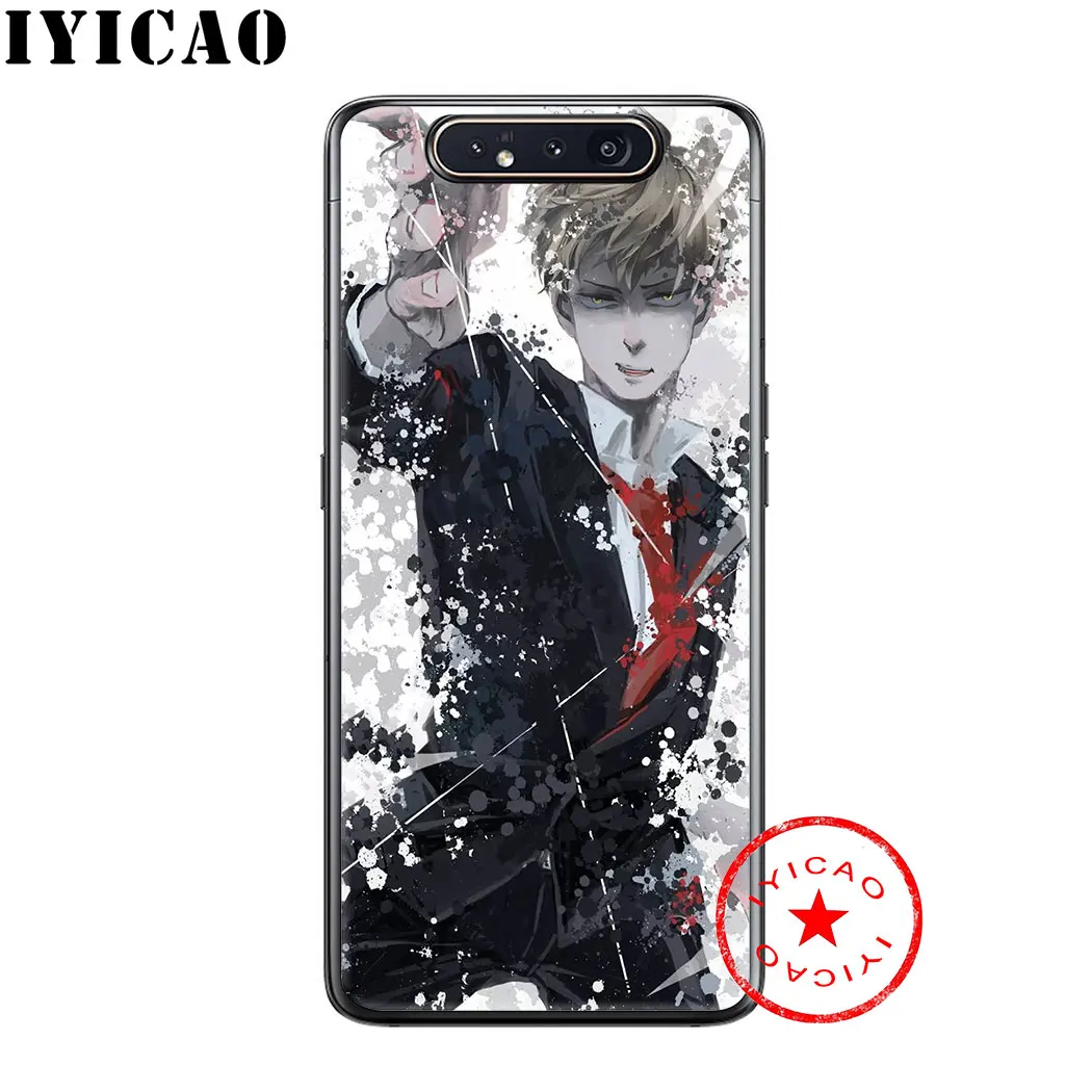 Мягкий чехол IYICAO аниме mob psycho 100 для samsung Galaxy J8 J6 J4 Plus Prime A2 Core 2018 TPU |