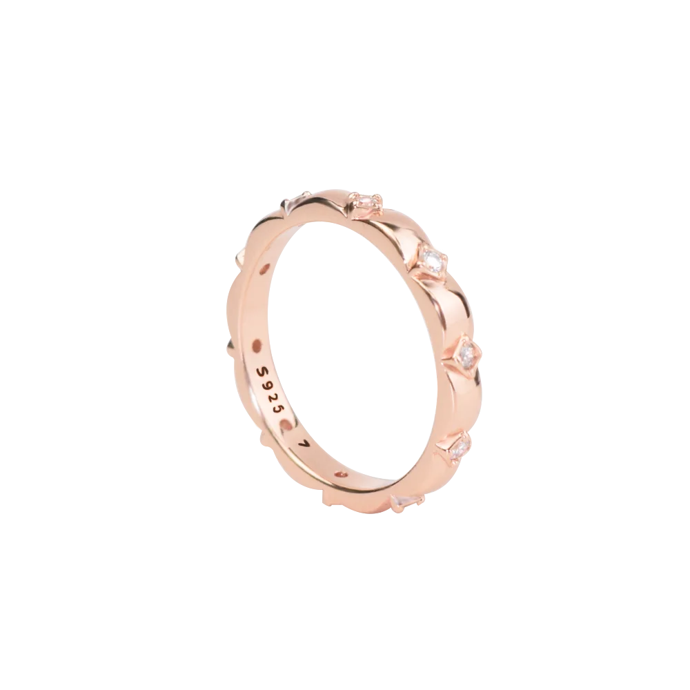 Женское кольцо из серебра 925 пробы с фианитом | Украшения и аксессуары