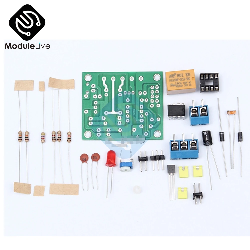 Модуль переключателя управления светильник DIY Kit с реле 5 в LM393 электронный Borad