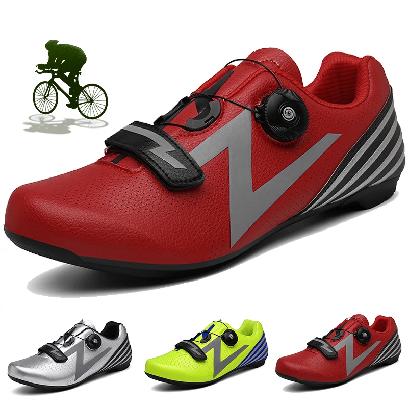 

MCheap Cycling Shoes SPD Cleat Men Outdoor Breathable Self-locking Mountain Bike Shoes Women Bicycle Racing Sneakers MTB Shoes