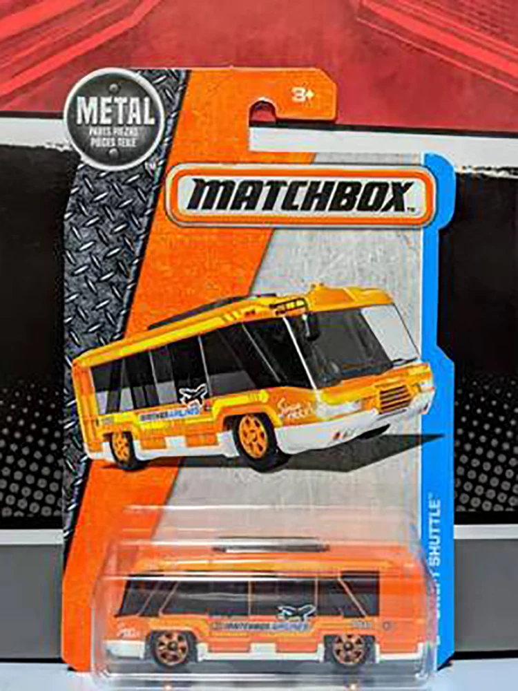 

1:50 матчбокс аэропорт шаттл автобус Коллекционное издание металлическая литая модель детские игрушки собирать транспорт