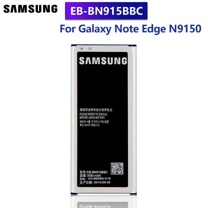 Оригинальная аккумуляторная батарея Samsung для GALAXY Note Edge N9150 N915FY N915D N915F N915K N915L N915S