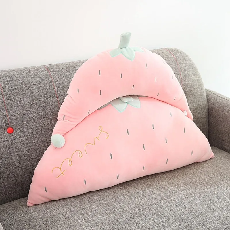 Мультяшная фруктовая u образная Подушка супер мягкая большая подушка для сиденья