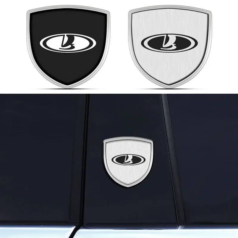

1x Metal Car Emblem Logo Sticker For Lada VESTA Niva Kalina Priora Granta Largus SAMARA Auto Exterior Decoration Accessories