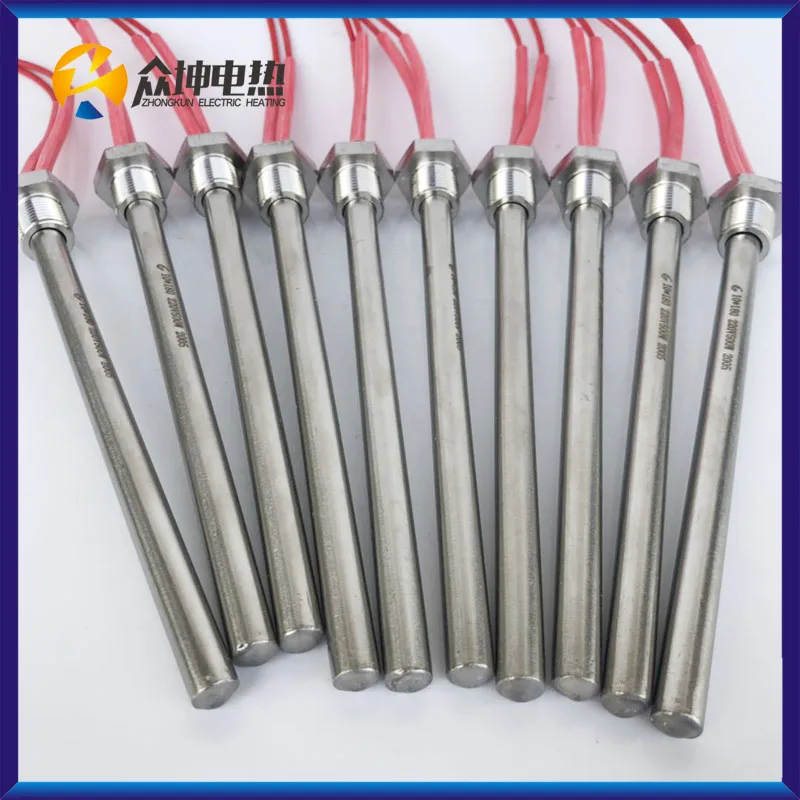 3 pcs Biomass Pellet Boiler Burner, Farm Heating Stove Ignition Rod Igniter, Stainless Steel Ignition Rod