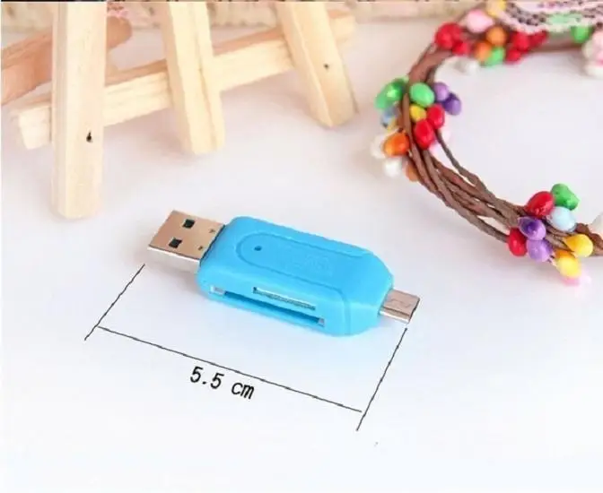Многофункциональный USB-хаб с универсальным картридером и поддержкой мобильных телефонов Micro OTG TF Flash для компьютера PC и аксессуаров для MacBook Pro и Huawei.