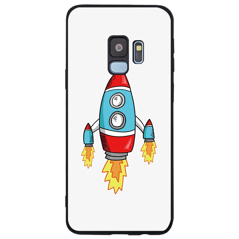Мягкий Силиконовый ТПУ чехол для телефона Samsung Galaxy Note 8 9 S6 S7 EDGE S8 S9 S10 Plus|Бамперы| |