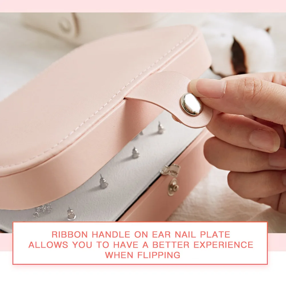 Шкатулка для ювелирных изделий дорожный органайзер косметики губной помады