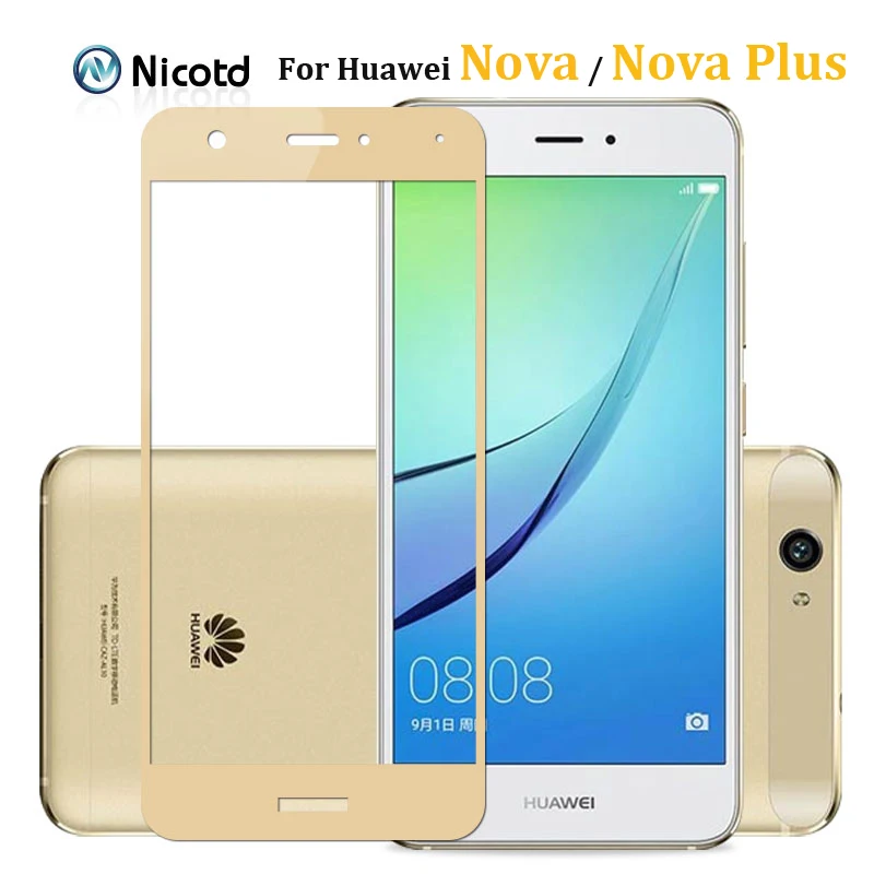 Защитное стекло закаленное 9H для Huawei Nova Plus 1-3 шт. | Мобильные телефоны и аксессуары