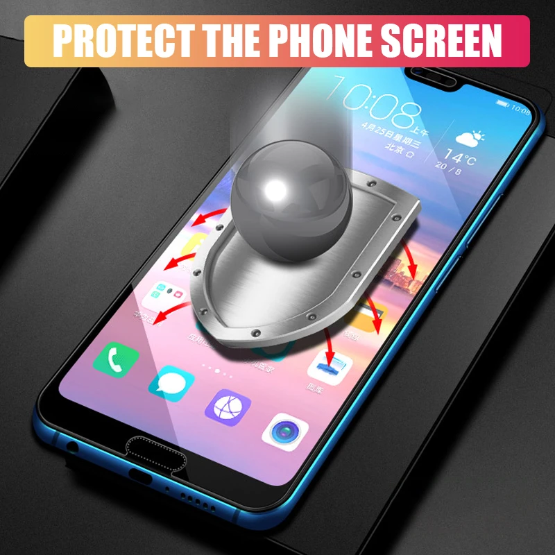 Закаленное стекло для huawei honor 8X 8A 8C 9X View 20 Защита экрана для huawei honor 9 10 Lite V9 Play V10 V20 защитное стекло
