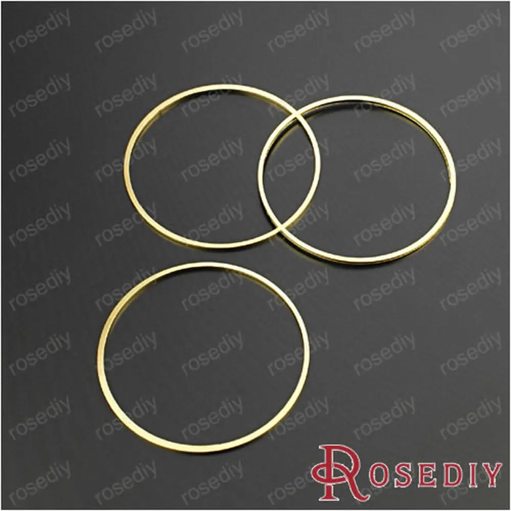 

Оптовая продажа 30*0,8 мм золотого цвета круглое медное Закрытое кольцо Diy Ювелирные изделия фурнитура Аксессуары 20 штук (JM6477)