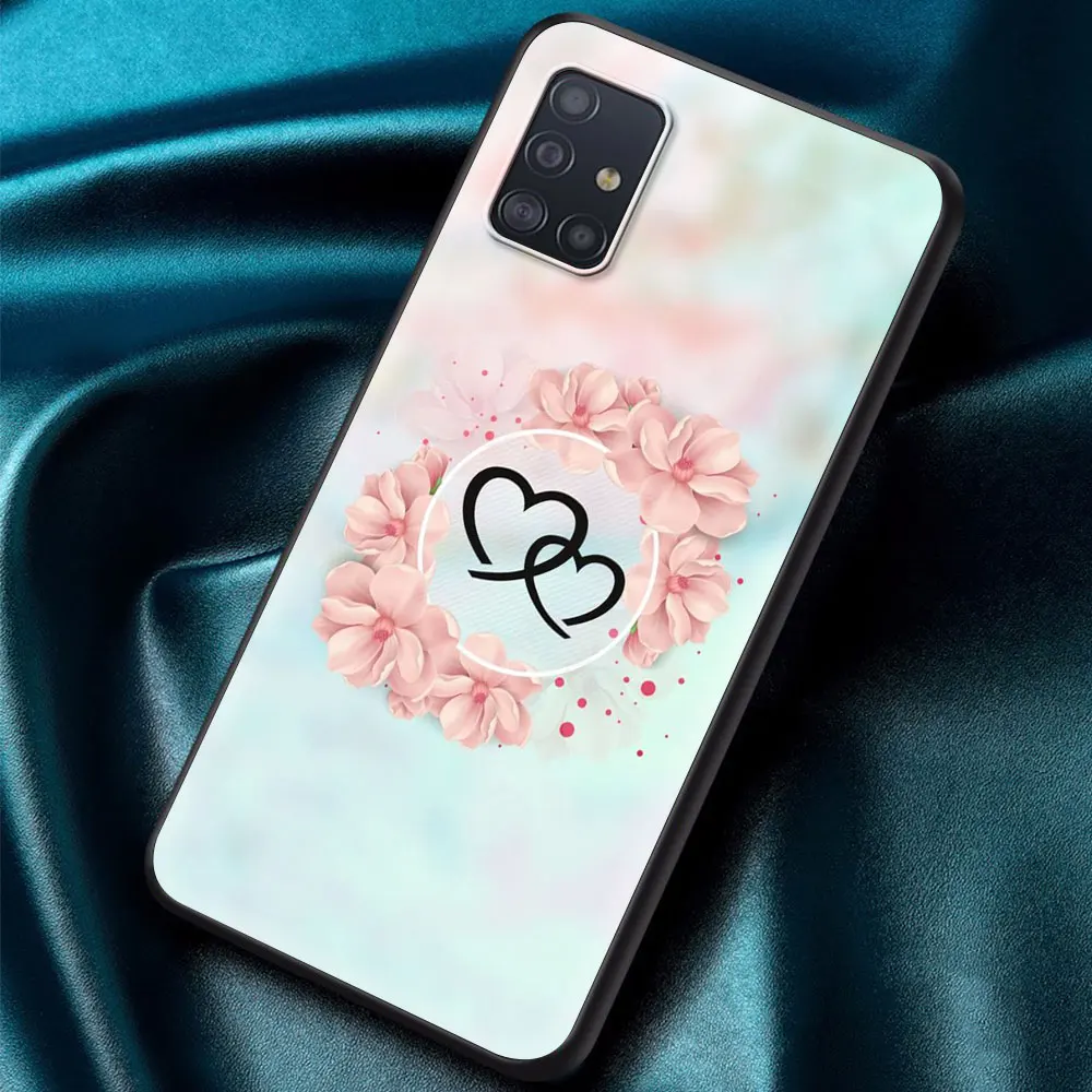 

Soft TPU Case for Samsung Galaxy A32 A52 A72 4G A21S A51 A71 A12 A02S A21 EU A41 A31 5G Phone Coque Shell Cute Cartoon Love