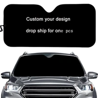 instantarts custom logonametext windshield sun shadecar window shadesunshade sun protection film auto sunshade for car truck