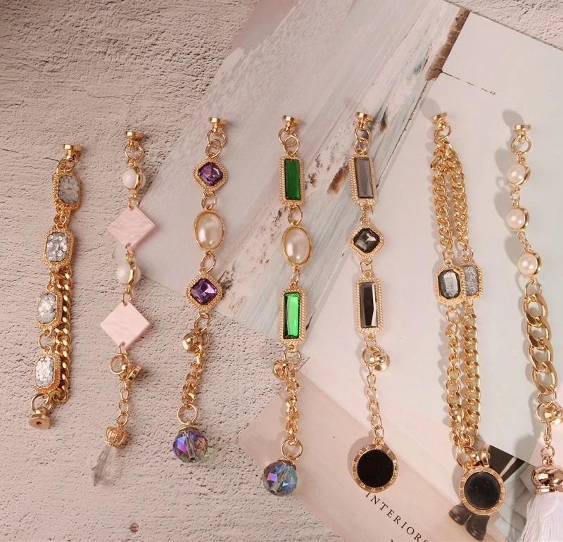 Сплав с камнями стразами кольцо материал ручной работы вешалка для кисточек