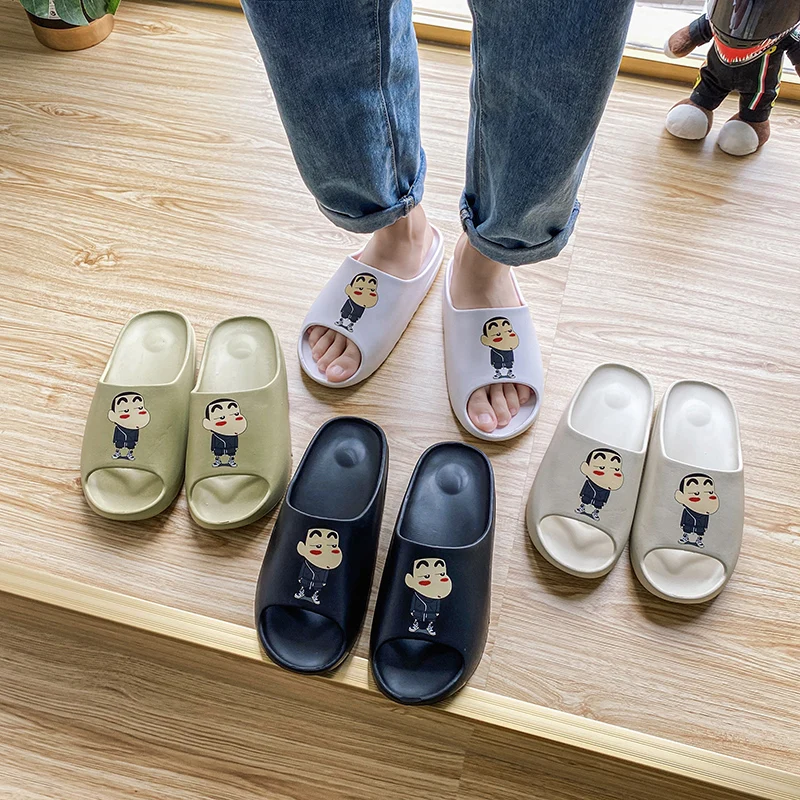 

High Quality Flat Slippers Sandy Beach Home Casual Designer Shoes Sandals Non-slip For Men Men's Summer Indoor New 2021