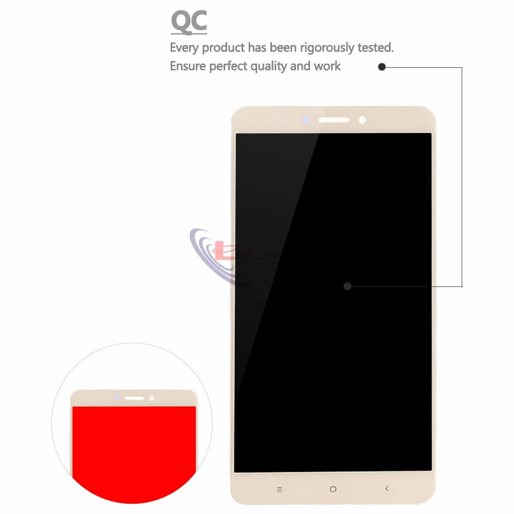 Оригинальный ЖК дисплей для XIAOMI Mi Max 2 сенсорный экран с рамкой запасные части Xiaomi