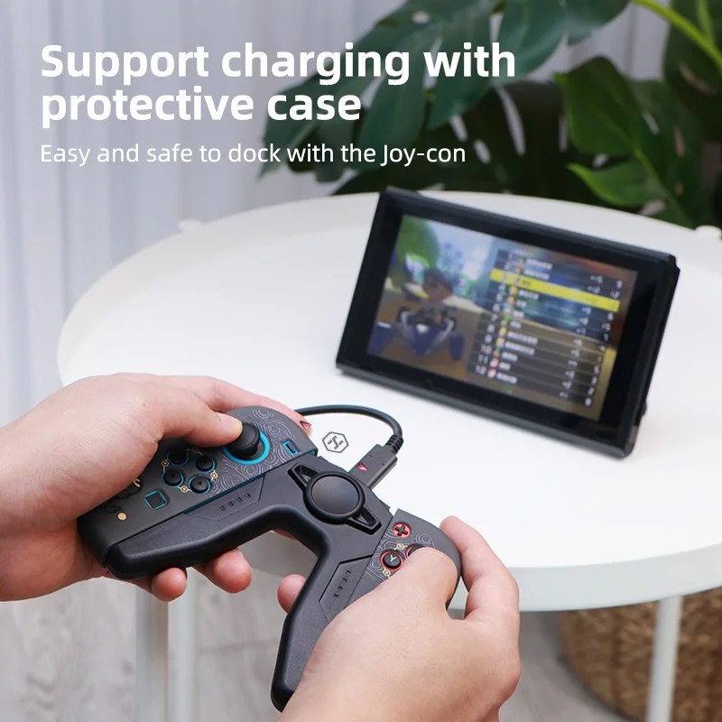 hagibis joy con charging grip for nintendo switchlite controllers comfort charger dock ns handle portable chargeable stand free global shipping