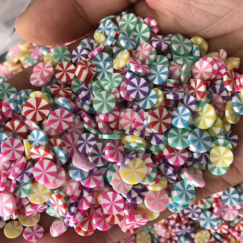 

New!! 3D Multi-designs 100g/bag Fruit Slices Nail Art DIY Designs Colorful Nail Art Slices For Slicing Nail Art Decoration #pd12