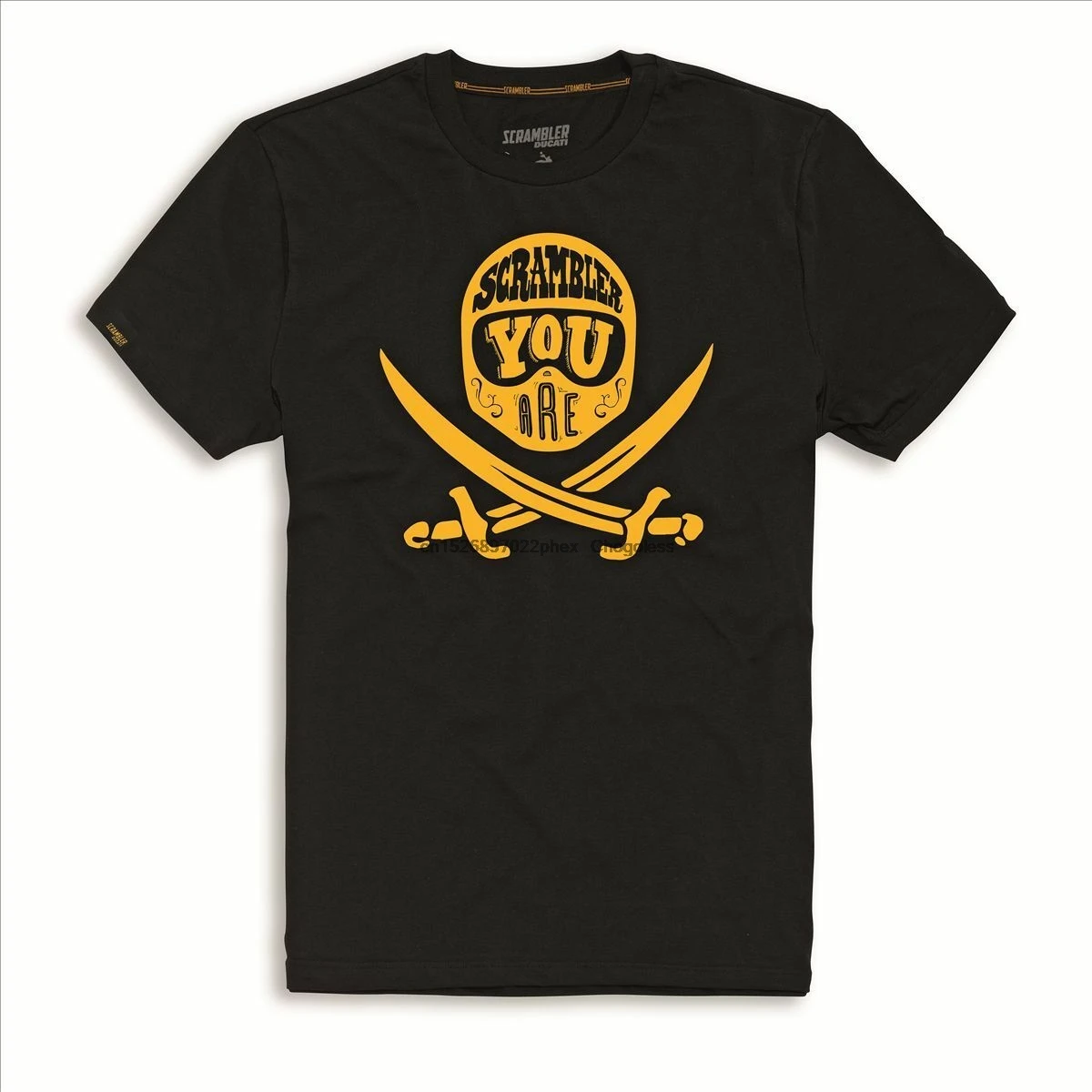 

Новая Оригинальная Черная футболка скремблер призрак Райдер