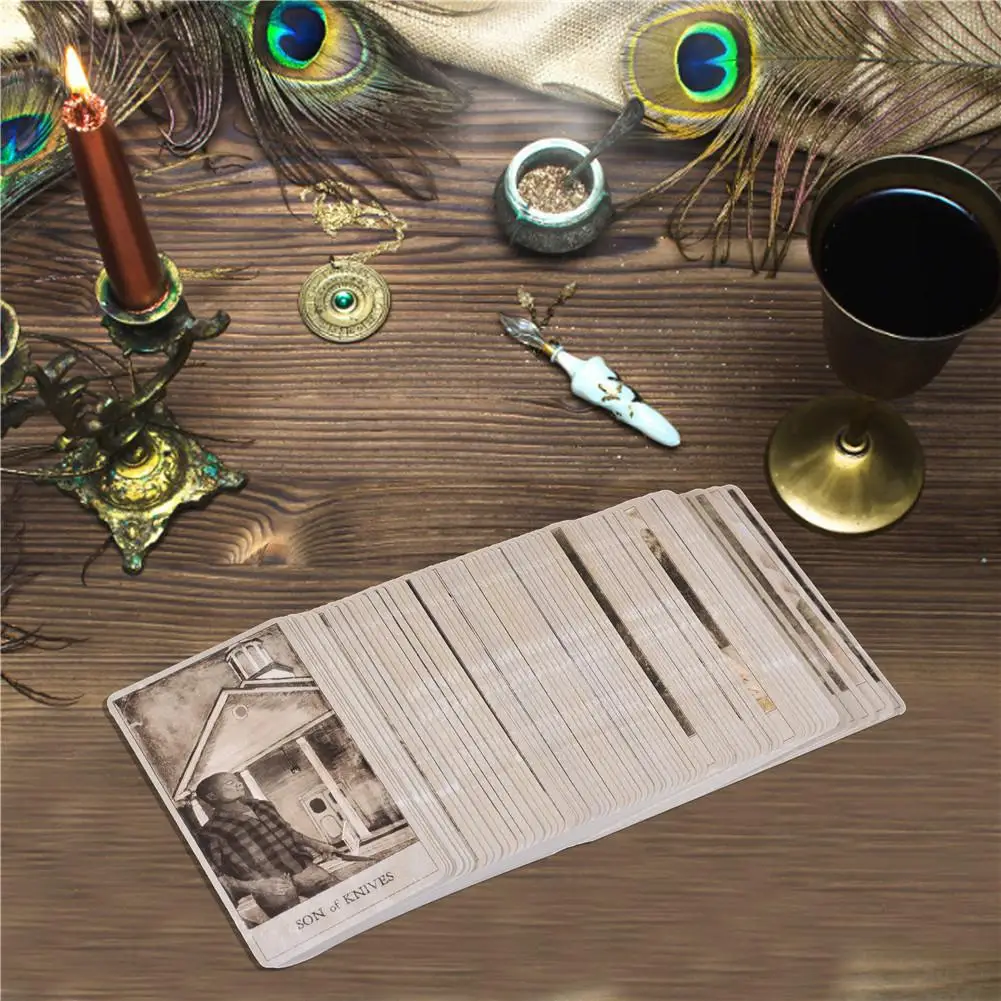 Новинка Карты Таро 78 шт. веселая картинка яркие картинки на английском языке