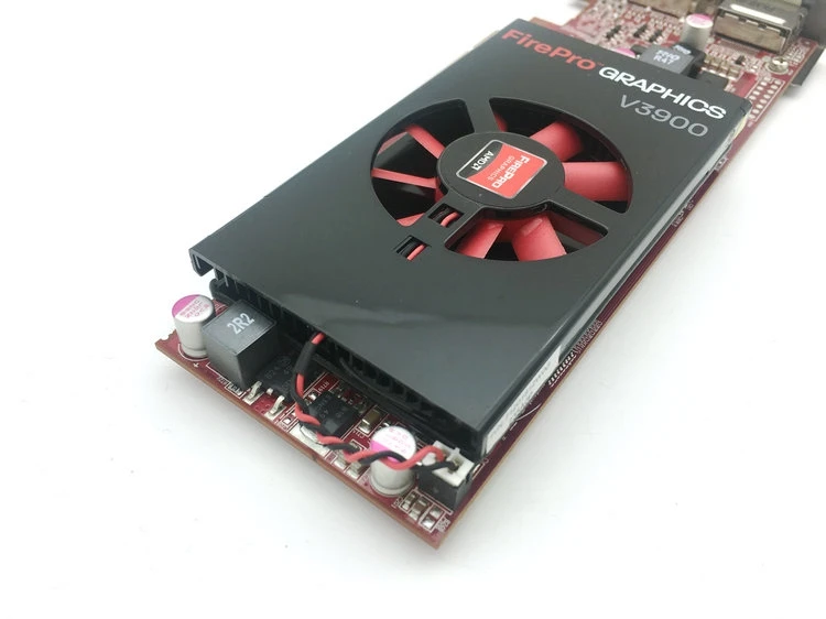 Оригинальная профессиональная Видеокарта ATI FirePro V3900, 1 ГБ, графический дизайн САПР, поддержка 4k HD