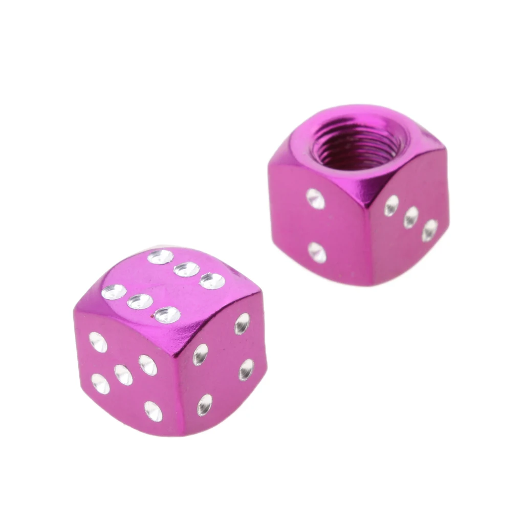 

MagiDeal 4x Dice Valve Stem Caps Universal For Car Bicycle Motorcycle