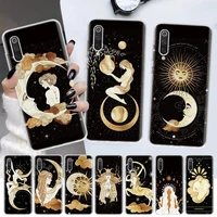 witches moon tarot mystery totem phone case for xiaomi redmi note 10 11 10s 11s 11t 9s 8t 9t 9a 9c 9 pro 8 8a 7 7a fundas coque