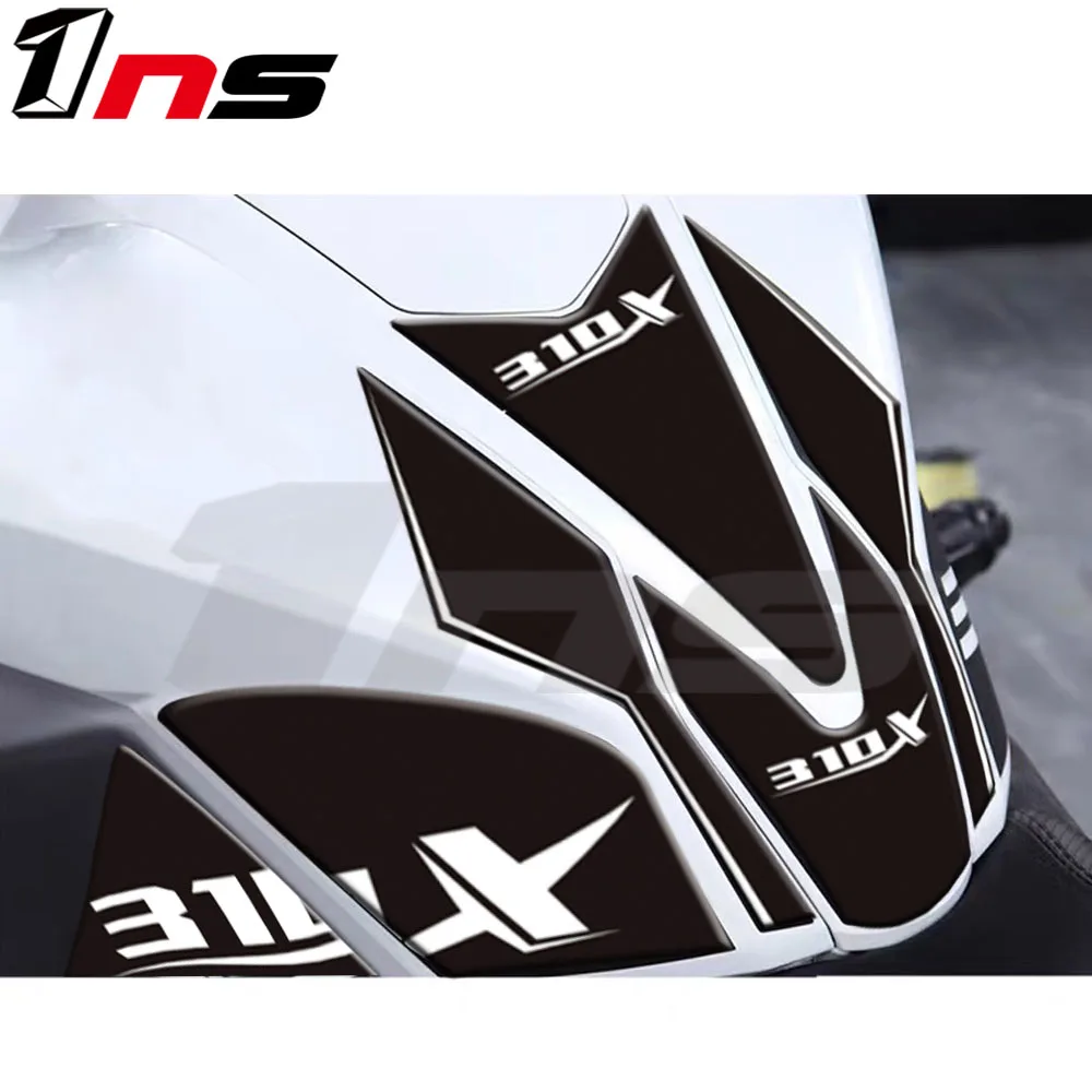 Стильные противоскользящие защитные накладки из эпоксидной смолы для ZONTES 310X 310 X