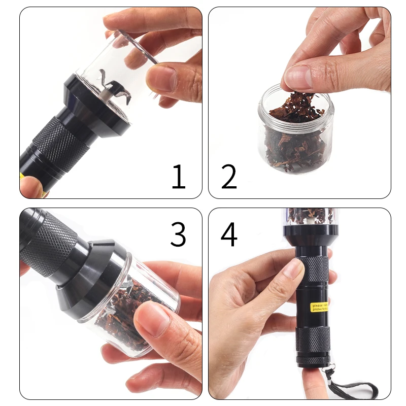 Новая трава/Специи/трава/табак травы алюминиевая электрическая шлифовальная