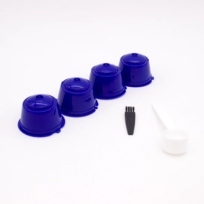 4 шт. подходит для combinacapsule Кофе чашка фильтра многоразовые капсулы с фильтром