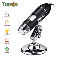 1600x usb digital microscope camera adjustable 3in1 type c electronic microscope for soldering led zoom magnifier for cell phone