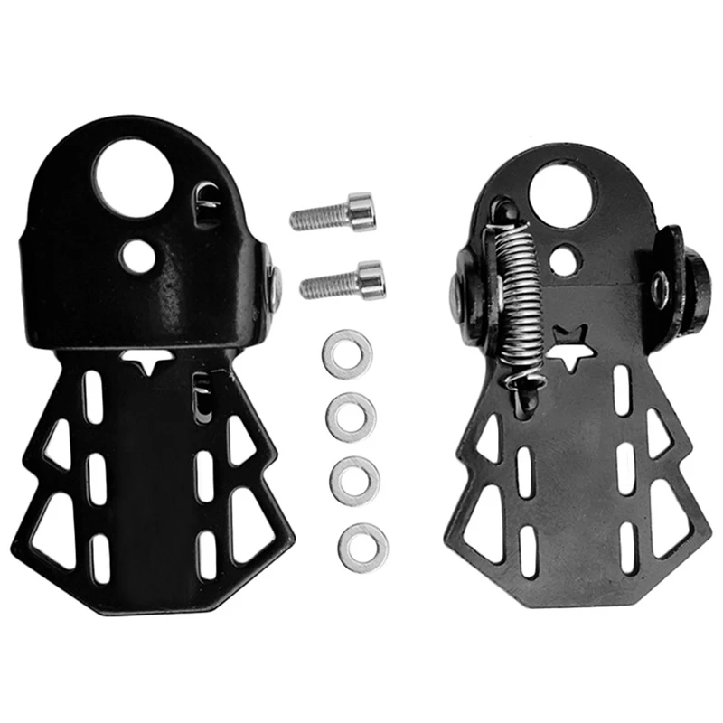 Одна пара металлических задних педалей для горного велосипеда утолщенные задние