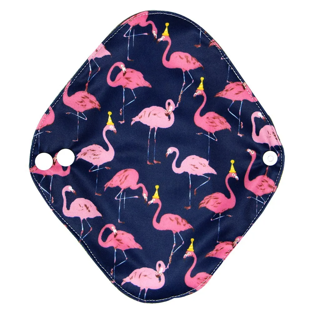 Almohadilla Menstrual lavable tama&ntilde;o S, almohadilla Menstrual sanitaria reutilizable, tela de algod&oacute;n de bamb&uacute; para mam&aacute;, higiene femenina, forro de bragas-2