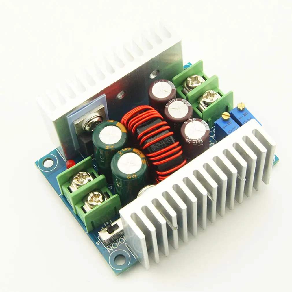 

300W 20A DC-DC Buck Converter Step Down Module Constant Current LED Driver Power Step Down Voltage Module Electrolytic Capacitor