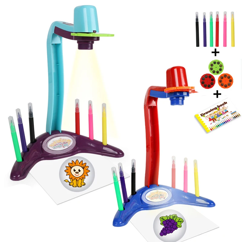 

Children's multifunctional projection drawing board, drawing toys, enlightenment science and education fun learning machine