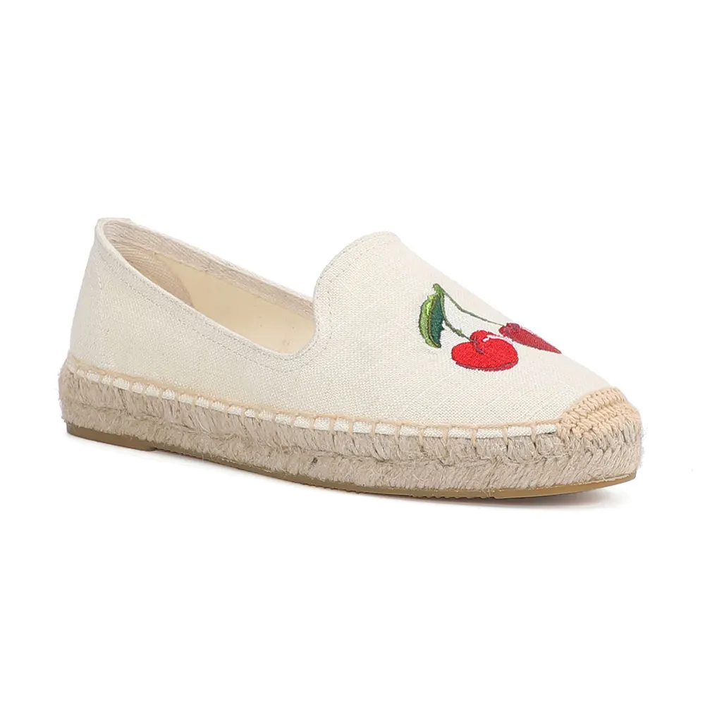 Эспадрильи обувь на плоской подошве модные женские туфли толстой повседневные с