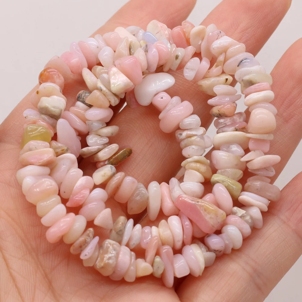 

yachu Pure Natural Indian Agate Irregular Crushed Stone Beaded Rainbow Stones DIY Fashion Necklace Bracelet Wholesale