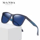 Солнцезащитные очки с поляризационными стеклами UV400 для мужчин и женщин, модные брендовые дизайнерские аксессуары в квадратной оправе из TR90, черные, 2020