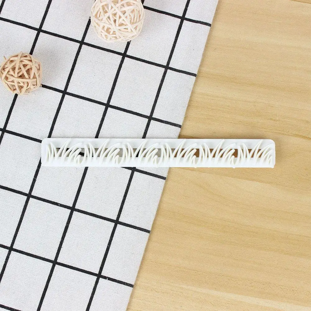 

4Pcs Element Embossed Strip Grass Flame Wave Pattern Mold Decorating Gereedschap Set Fondant Cake Baking Biscuit Cake C8T4