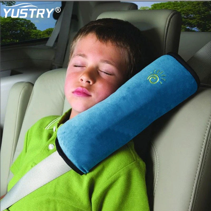 Car Safety Belt Protect Shoulder Pad Auto Pillow Child Vehicle Seat Cushion Kids Toys Plush Insurance Mat Cars Accessories | Автомобили и