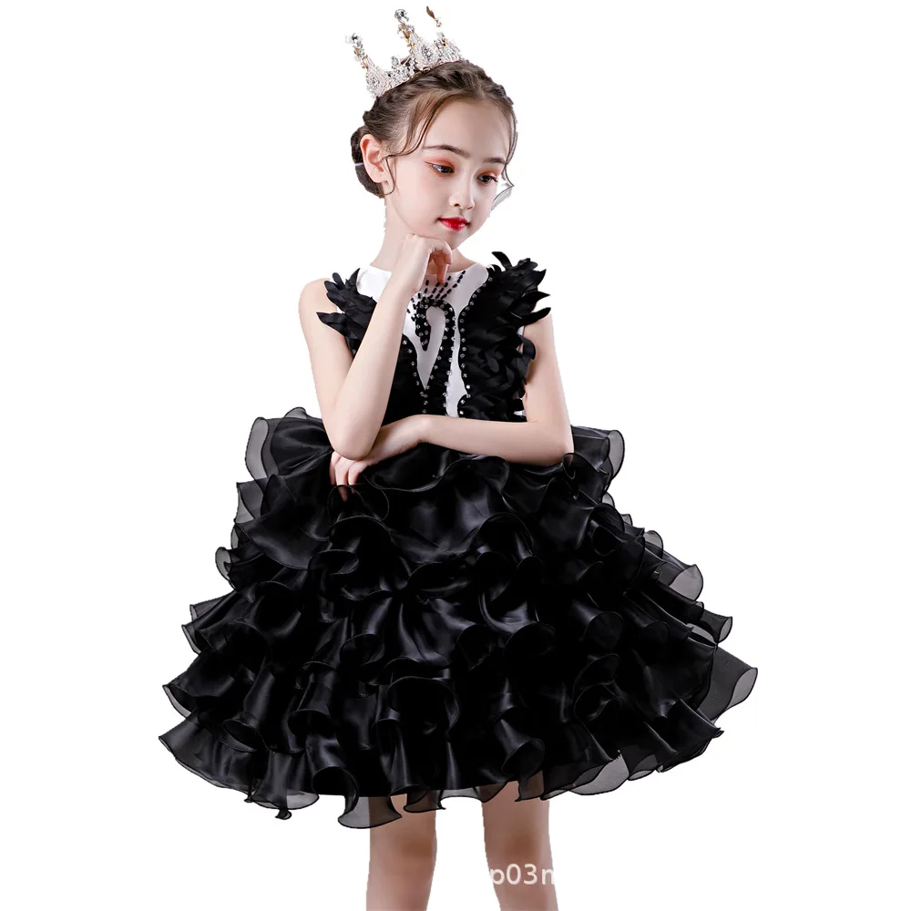 Нарядный торжественный вечерний костюм для свадьбы платье принцессы с пачкой