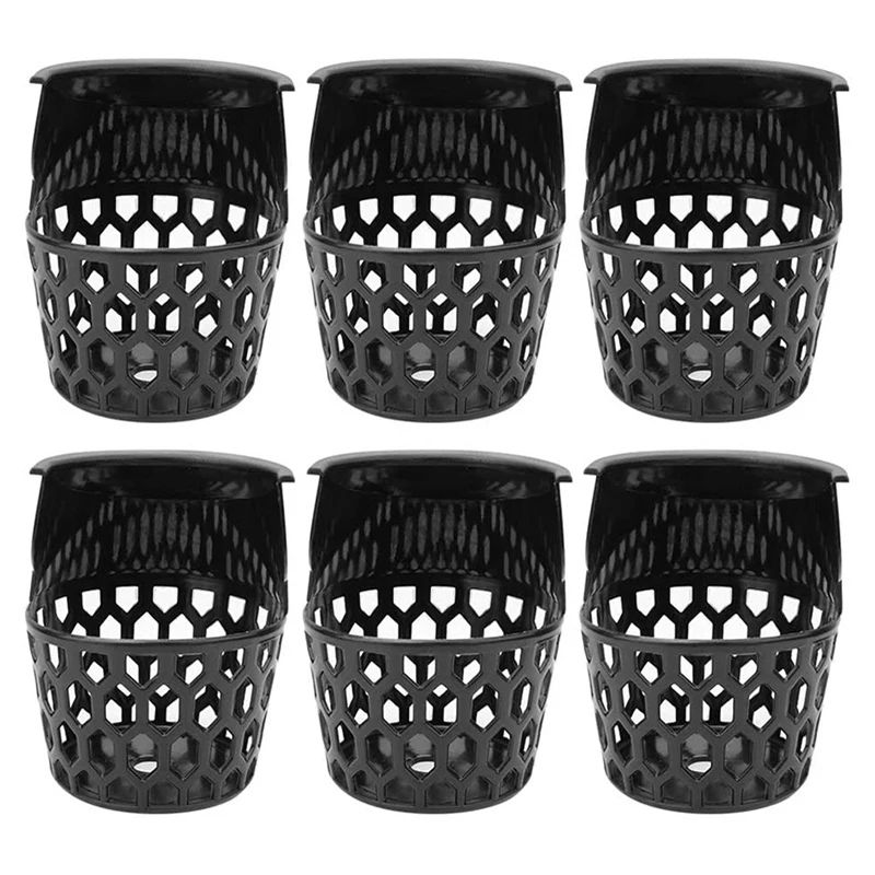 

6Pcs Billiard Basket Pool Table Pocket Durable Snooker Storage Basket Replacement Home Entertainment