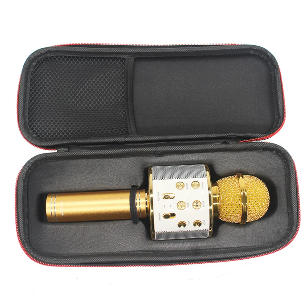 WS858 E106 Многофункциональный портативный ящик для хранения микрофона совместим с