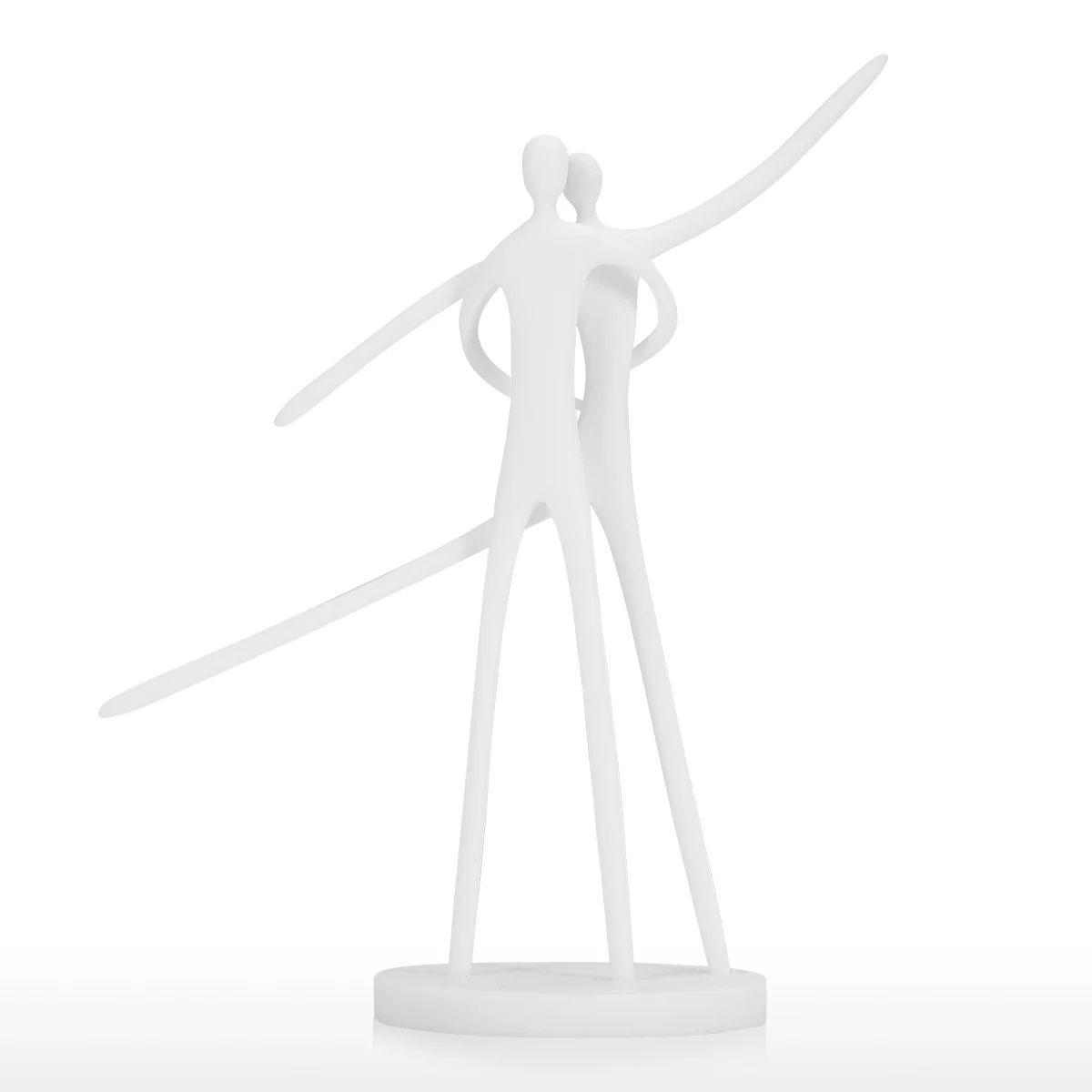 3D напечатанная скульптура Танцующая вместе Летающая статуя для украшения дома