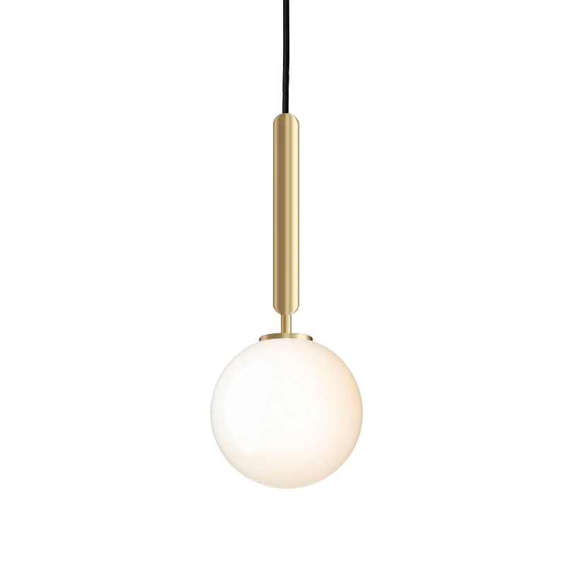 

Postmodern glass ball small chandelier cafe bar dining room art lamps creative corridor bedside wall lamp