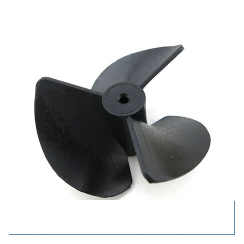 

Profession 3-blades Propellers with 2mm Shaft Hole Durable Nylon Paddle for Boat Fan Shape Plastic Paddle T21E